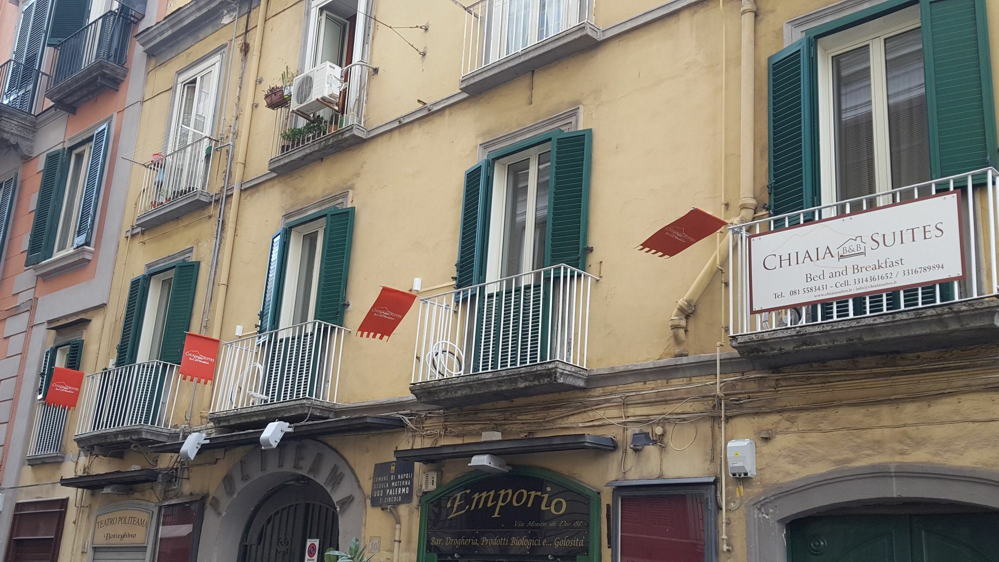 Chiaia Suites Napoli Exterior foto